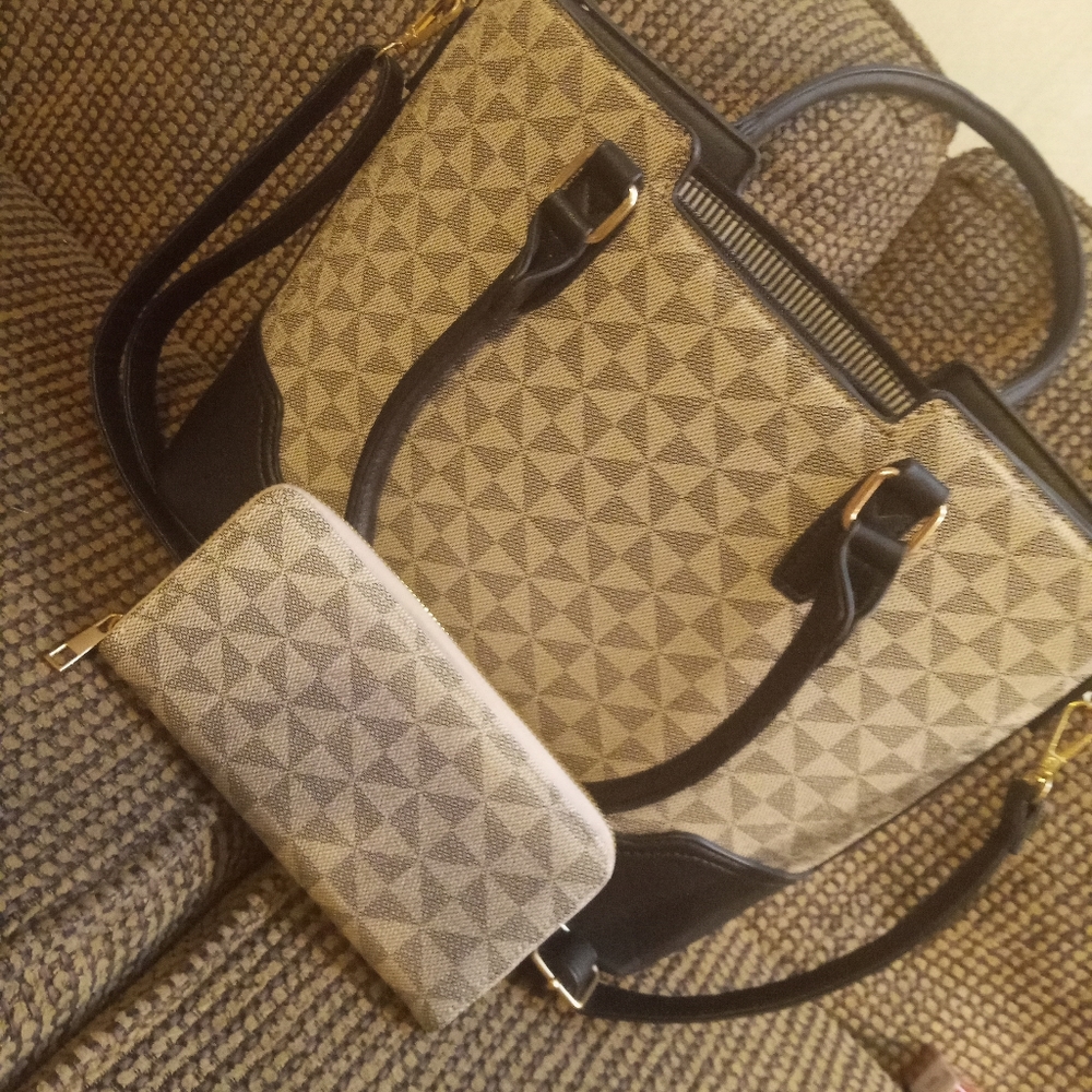 Purse with matching wallet